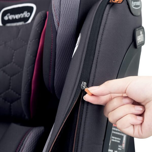 Revolve360 Extend Convertible Car Seat with 360 Degree Rotation, Extended Rear-Facing, Forward-Facing, Booster Mode, and Secure Latch Install, Revere Gray