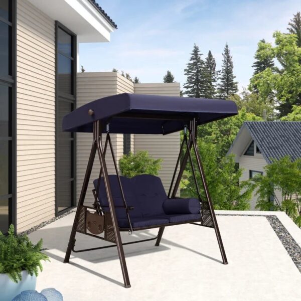 Porch Swing with Canopy