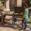 Blackstone 2310 Iron-Forged 36′′ Omnivore Griddle – Premium Powder-Coated Steel with Reinforced Hood, Black Finish