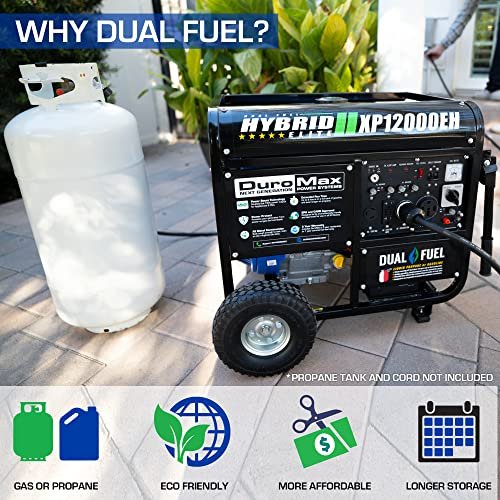 cb1515d6f0f74a5ea0bea5a42f56d4b0 XP12000EH Dual Fuel Generator – 12,000W Gas/Propane, 457cc 4-Stroke Engine, EPA/CARB Compliant