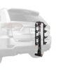 Allen Sports Deluxe Locking Quick Release 4-Bike Carrier fits 2 in receiver hitch, 140 lbs capacity, Model 542QR