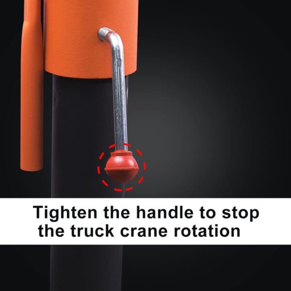 cc10bc48e672447bad56ef09dcd9698d 1100lb Folding Dismountable Household Hoist Truck Crane with Electric Hoist (110V) – 880lb Pulling Force, Jib Cranes for Factory, Warehouse, Construction