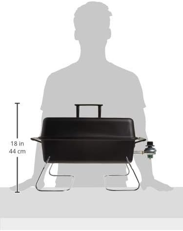 Char-Broil Portable Convective 1-Burner Stainless Steel Propane Gas Grill – 465133010