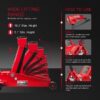 Big Red ATZ729912R 3-Ton Floor Jack with Dual Piston Speedy Lift