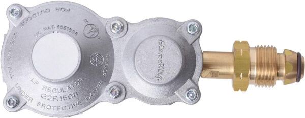 cccafe0c4e034fcc946231730465ff6b Steel Propane Tank Cylinder with POL Valve and Collar, Great for Mixed Heating Systems, Home fireplaces, Dryers and Grills-Flame King