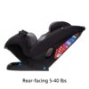 Safety 1st Grow and Go All-in-One Convertible Car Seat, Rear-facing 5-40 pounds, Harvest Moon