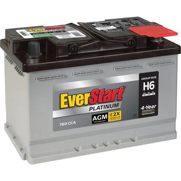 cd2f474c187a49649e09653152ff9cd4 EverStart Platinum AGM Automotive Battery, Group H6 / LN3 / 48 12 Volt, 760 CCA