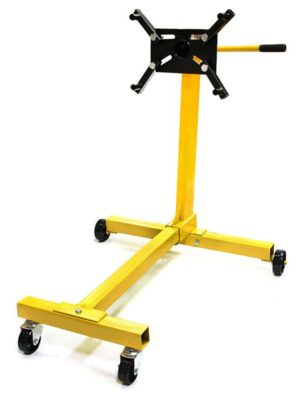 Shop Engine Stand Hoist 1000lb Pro Automotive Lift Rotating 4 Leg