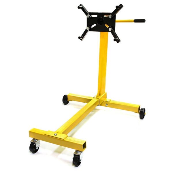 Shop Engine Stand Hoist 1000lb Pro Automotive Lift Rotating 4 Leg