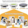 6000mAh Battery Electric Mop M1, 800RPM Cordless Electric Power Scrubber & Mops for Floor Cleaning, Best Automatic Spin Mops with Smart Display,Rotating Mop with LED Light & Water Spray-qimedo