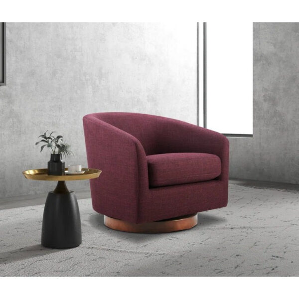 cd71a306333947ddb2fd2ac1d1fc918c Upholstered Swivel Barrel Chair