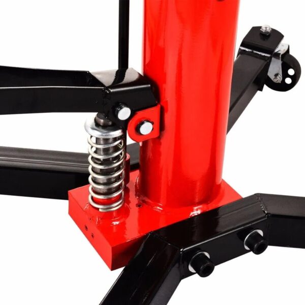 cd782a6475d840d2825ce7075879b705 Hydraulic Car Transmission Jack Vertical Lift,1660 Pounds,360掳Rotating Wheel Lift,Red