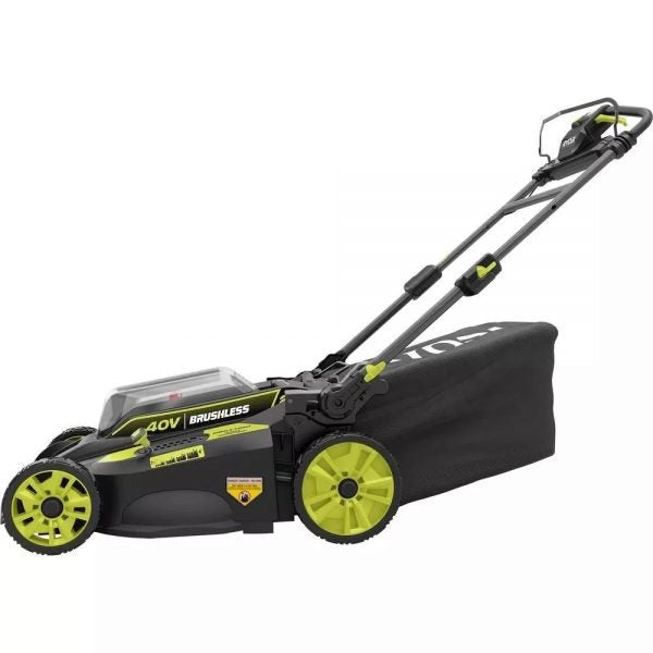 cd7a7b41a2d84ba18b893856186b7f64 40V Brushless 20 in. Walk Behind Self Propelled Mower String Trimmer Leaf Blower with (2) Batteries and (2) Chargers