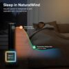 LEVOIT Tower Fan for Bedroom, Standing Fan that Blows Cold Air for Home, 28dB Quiet for Sleep, Remote, 90° Oscillation, 12H Timer, 25ft/s Velocity, 5 Speeds, 4 Modes, Bladeless 36 inch, White