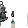 Green HydroSteam Multi-Purpose Portable Carpet and Upholstery Cleaner, Car and Auto Detailer, 3618, Black and Copper Harbor