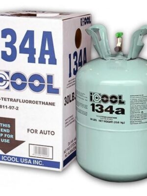 R134A Refrigerant, Full of R 134A, Net 30LB Tank, Suitable for automotive air conditioners, refrigerators Make in USA