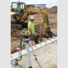 LL100N-2 Laser Level Kit with HR320 Receiver and Clamp, 15′ Grade Rod (Inches), Tripod, and System Case , Yellow