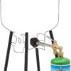 Pound Steel Propane Tank Cylinder with OPD Valve and Built-in Gauge, 20 lb Vertical-Flame King