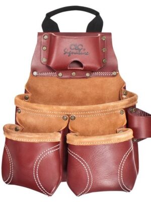 Custom LeatherCraft Signature Elite Leather General Construction Tool Pouch