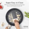 22pcs Pots and Pans Set Nonstick, Cookware Set White Granite Induction Kitchen Cooking Set w/Frying Pans & Saucepans& Grill Pan(PFOS, PFOA Free)