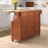 Hardy Solid Wood Kitchen Cart