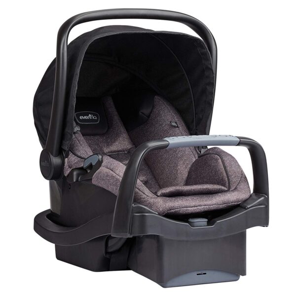 Pivot Modular Travel System with LiteMax Infant Car Seat with Anti-Rebound Bar (Desert Tan)