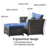 250 Person Seating Group with Cushions