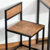 Dining Table With Two Dining Chairs Set