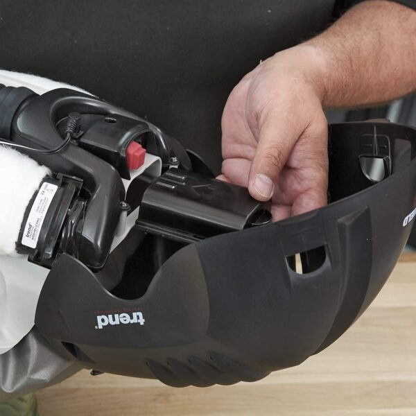 AIR/PRO Respirator and Face Shield Protection, Black, 230V