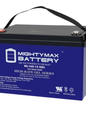 12V 100AH GEL Battery Replaces Solar Wind Deep Cycle VRLA 12V 24V 48V