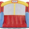 Little Tikes Jump ‘n Slide Inflatable Bouncer Includes Heavy Duty Blower With GFCI, Stakes, Repair Patches, And Storage Bag, for Kids Ages 3-8 Years