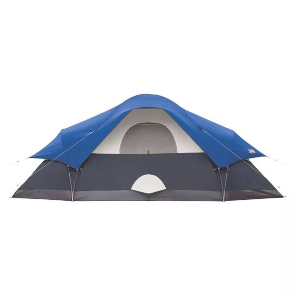 Red Canyon 8 Person 17 x 10 Foot Outdoor Large Family Camping Tent, Blue
