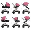 Pivot Modular Travel System with LiteMax Infant Car Seat with Anti-Rebound Bar (Desert Tan)
