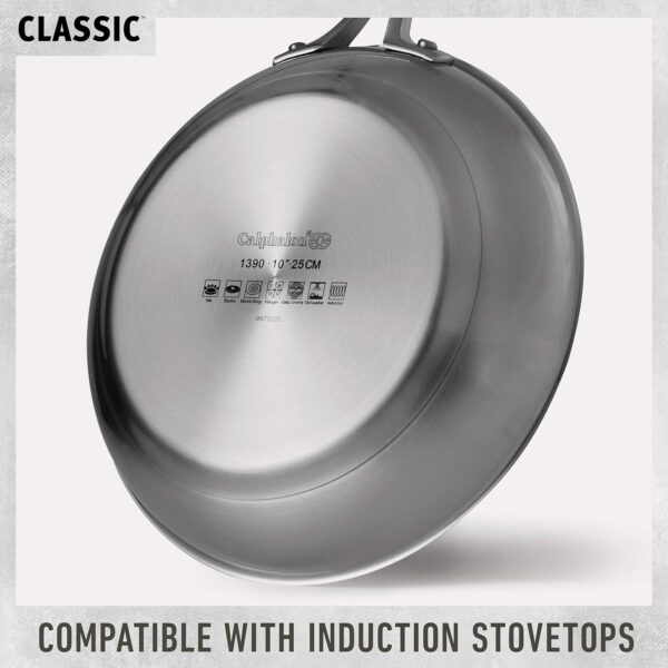 Calphalon Classic Stainless Steel 10-Piece Cookware Set