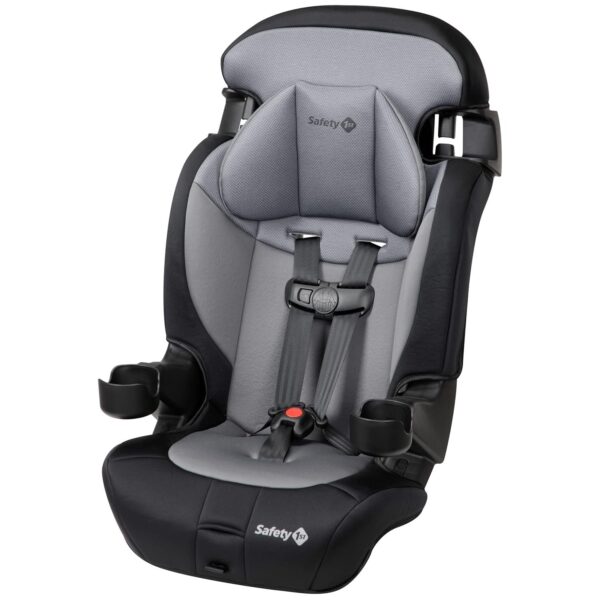 Grow and Go All-in-One Slim Convertible Car Seat, Rear Facing, 5-40 lbs, Forward Facing (30–65 lbs), High Back Booster Seat 40-100 pounds, Aqua Pop