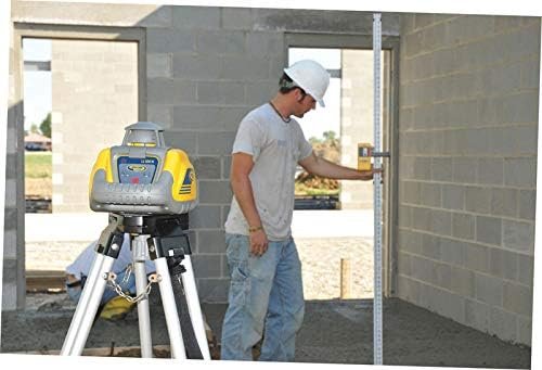 d271d51d5a88458e8c751d3abba24b7e LL100N-2 Laser Level Kit with HR320 Receiver and Clamp, 15′ Grade Rod (Inches), Tripod, and System Case , Yellow