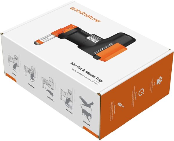 d28a66112518462982c74c203abf7d92 A24 Rat & Mouse Trap Kit Without Counter. Humane & Non-Toxic Rodent Control System That Kills Rodents Repeatedly