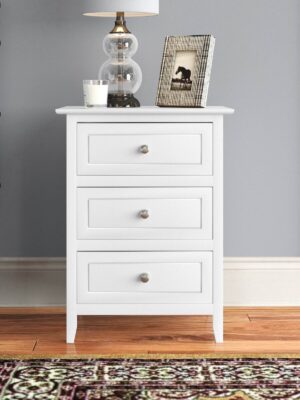 Solid + Manufactured Wood Nightstand