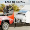 5000 lbs A-Frame Trailer Jack, 15′′ Lift, Adjustable 5-Level Drop Leg, 5K Jack for RV Trailer Boat