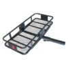HitchMate 4011 500 lb. Capacity 48 in. x 20 in. Steel Fold Up Cargo Carrier for 2 in. Receiver