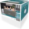 Bestway SaluSpa Miami EnergySense AirJet Inflatable Hot Tub Spa (71′′ x 26′′) | Portable Hot Tub with 2 Covers (1 Energy-Efficient Thermal Cover and 1 Standard Cover) | Fits Up to 2-4 Persons | Black