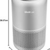Air Purifier for Home Allergies Pets Hair in Bedroom & Standing Fan for Bedroom, 82ft CirculAir 120° Oscillating Fan