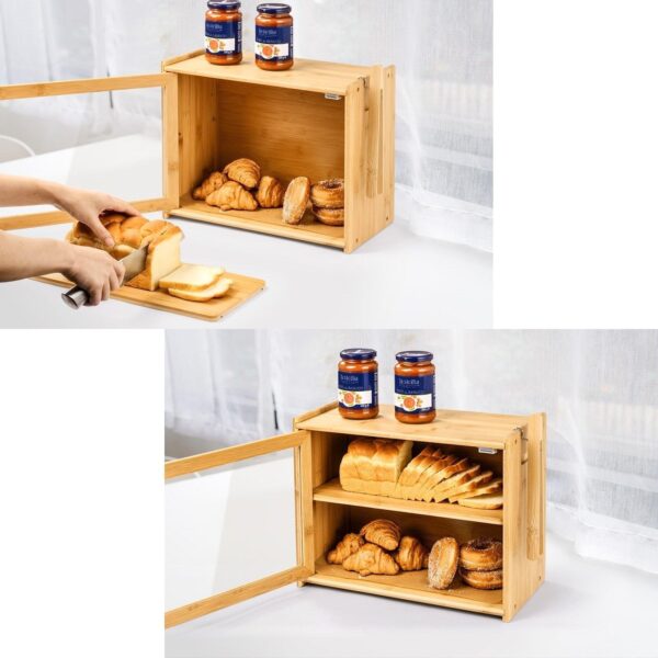 Bamboo Bread Box