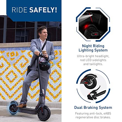 Hiboy S2 Pro Folding Electric Scooter, 500W Motor, 10′′ Solid Tires