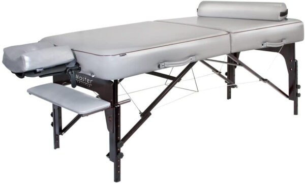 d4ac6080a77a4468980d26acf9173ac9 30′′ Montour Lx Massage Table Package with 3′′ Memory Foam,Dove Grey