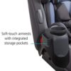 Grow and Go All-in-One Slim Convertible Car Seat, Rear Facing, 5-40 lbs, Forward Facing (30–65 lbs), High Back Booster Seat 40-100 pounds, Aqua Pop