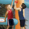 Little Tikes Jump ‘n Slide Inflatable Bouncer Includes Heavy Duty Blower With GFCI, Stakes, Repair Patches, And Storage Bag, for Kids Ages 3-8 Years