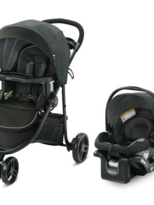 Graco Modes 3 Lite DLX Travel System with SnugRide 35 Lite LX Infant Car Seat West Point