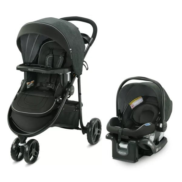 d585b8e4840a458fa5d0c085c9f3f487 Graco Modes 3 Lite DLX Travel System with SnugRide 35 Lite LX Infant Car Seat West Point