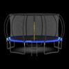 16FT Trampoline with Enclosure & Double Color Pad Cover